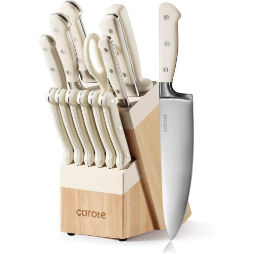 14 Pieces Knife Set with Block