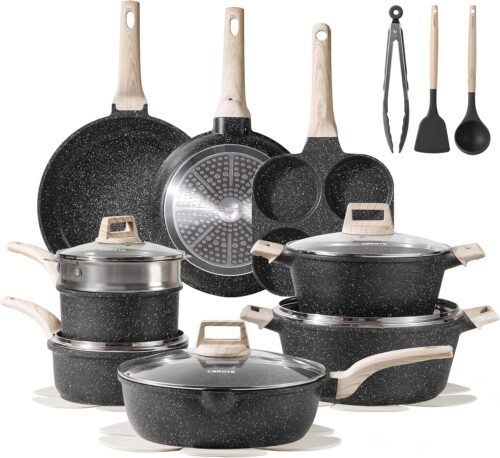 21 pcs Pots and Pans Set Non Stick