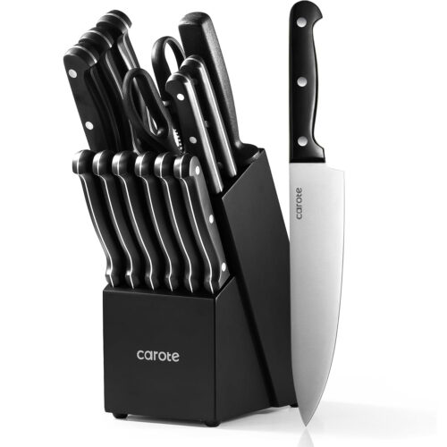 14 Pieces Knife Set with Block
